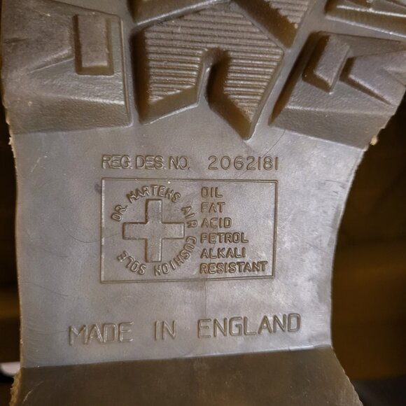 90's vintage Dr. Martens B314 Platform Oxfords Monk Strap - Picture 10 of 14